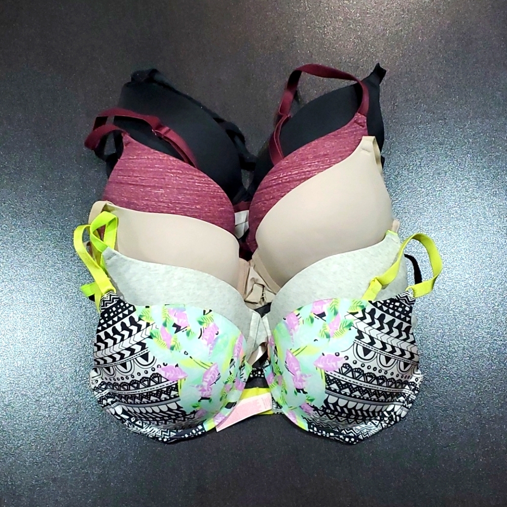 Pink Victoria Secret Bras 34D